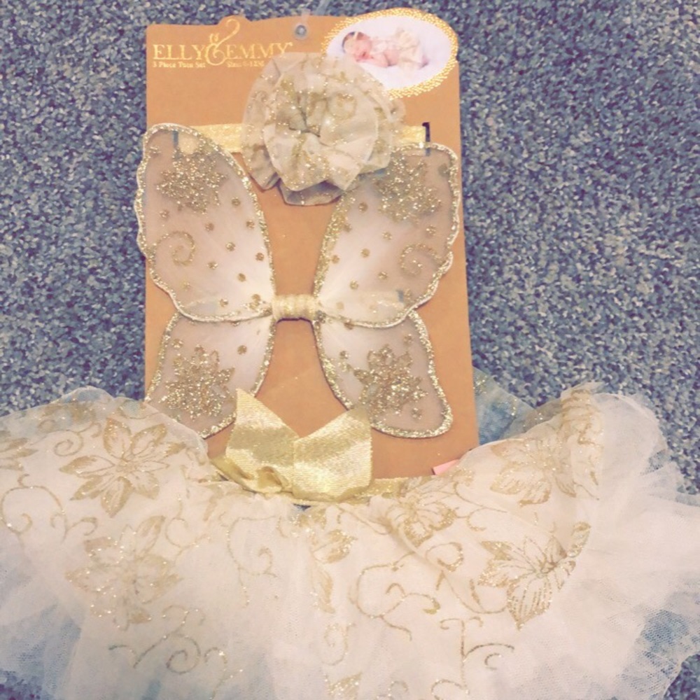 Elly and Emmy 3 pc Tutu set